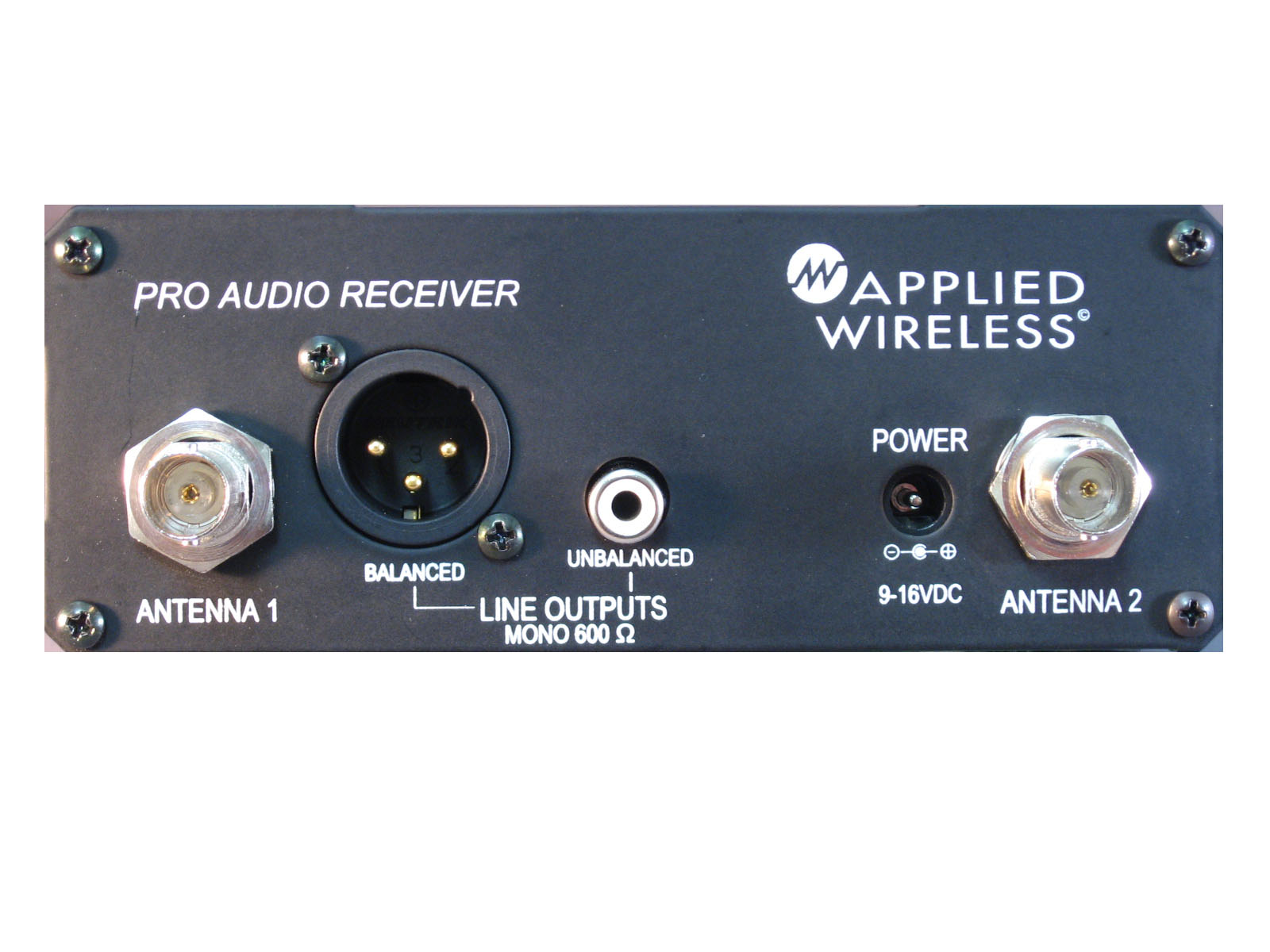 PAR900M Pro Audio Diversity Receiver Applied Wireless